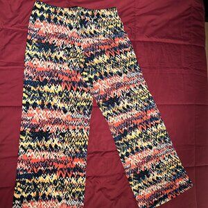Bold palazzo pants